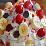 Banana Split Fluff Delight Recipe | Simple Dessert Idea