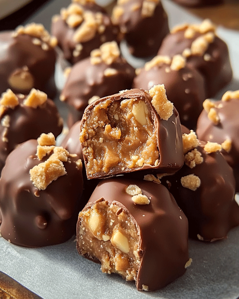 No-Bake Butterfinger Balls Recipe | Easy Dessert