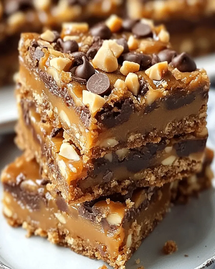 Gooey Chocolate Toffee Dessert Bars Recipe – Easy Dessert