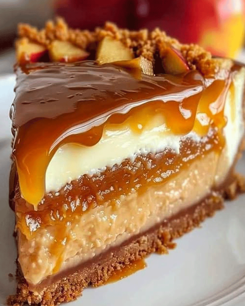 Caramel Apple Cheesecake - Irresistible Dessert Recipe