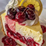 Cherry Lemon Cheesecake Recipe - Easy Dessert Guide