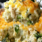 Chicken Broccoli Rice Casserole - Easy Dinner Recipe