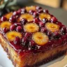 Cranberry Pineapple Upside-Down Cake - Perfect Festive Dessert