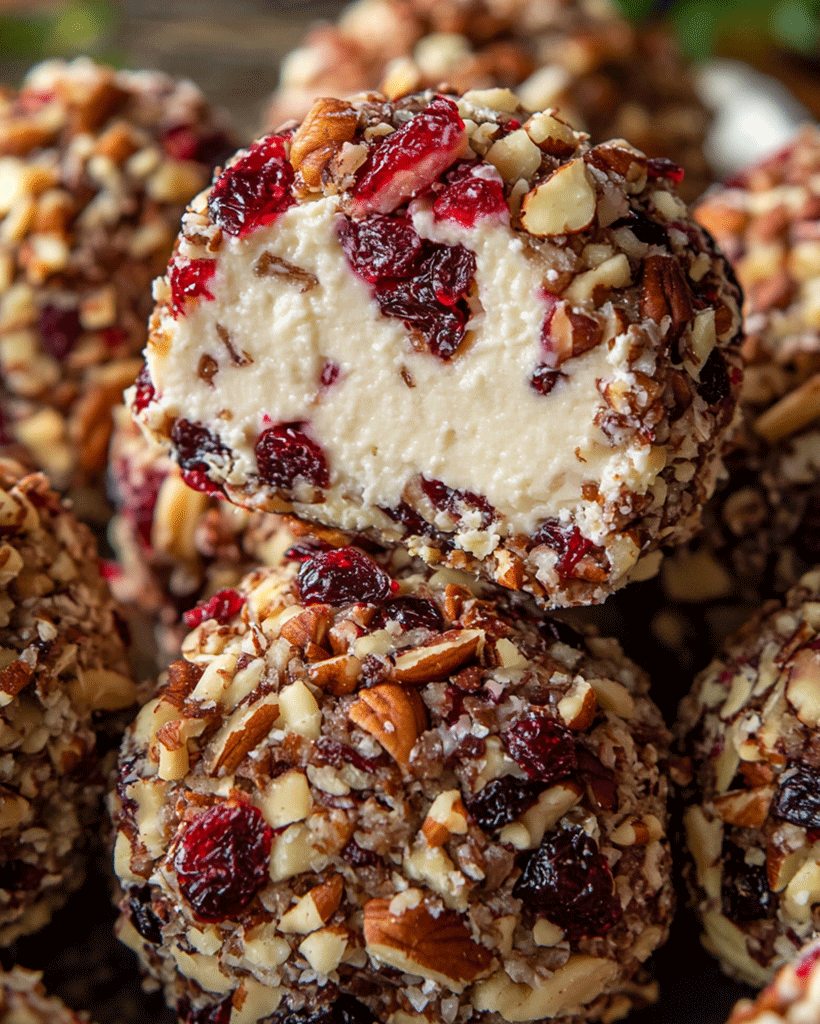 No-Bake Cranberry Cheese Balls: Best Appetizer Recipe