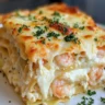 Creamy Shrimp Lasagna - Easy Dinner Recipe