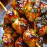 Honey Garlic Chicken Skewers Recipe | Easy Dinner Ideas