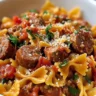 Italian Sausage with Bow Tie Pasta Recipe - Delicious Dinner Ideas