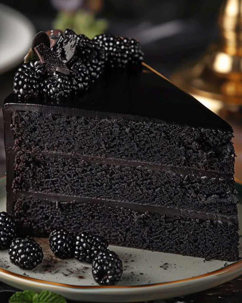 Luxurious Black Velvet Cake - Easy Dessert Recipe