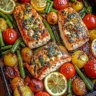 One-Pan Garlic Herb Salmon Recipe - Easy Dinner Idea