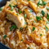 One-Pot French Onion Chicken Rice Recipe – Easy Dinner Ideas