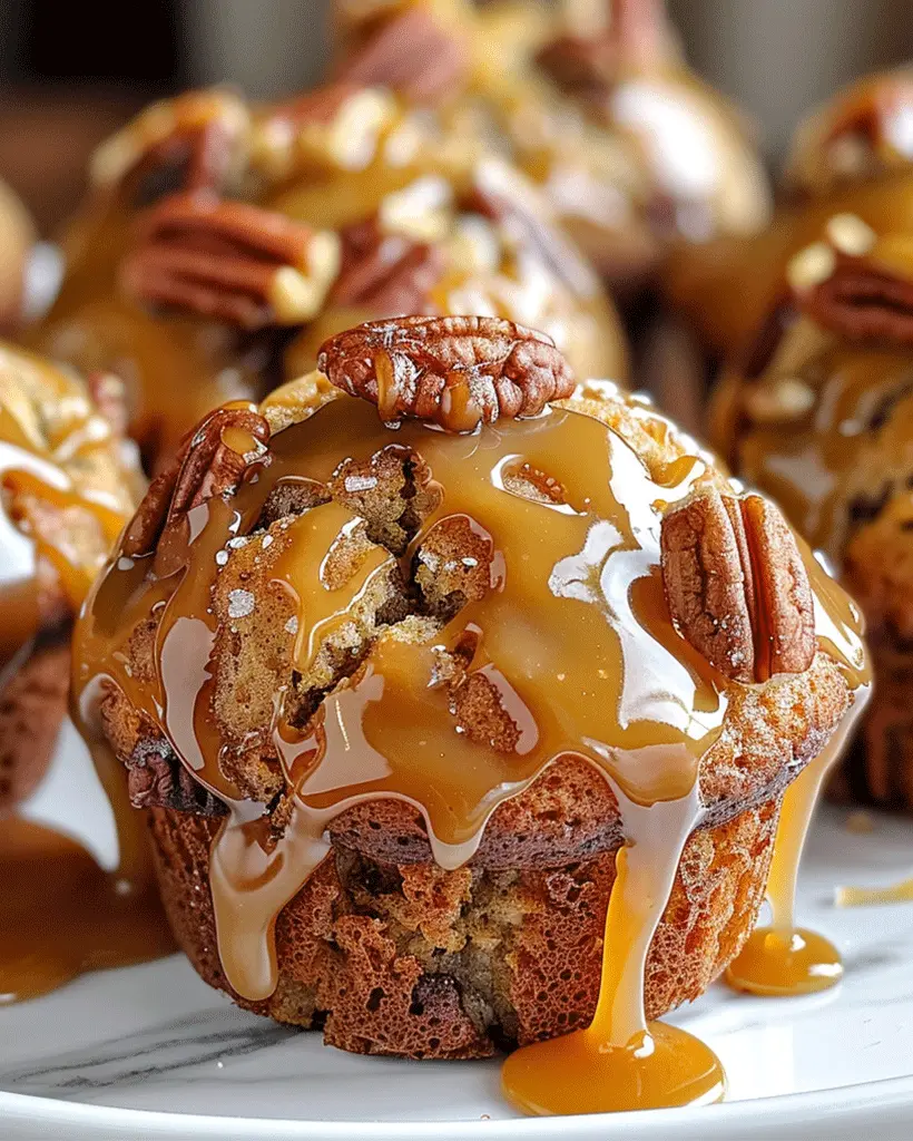 Salted Caramel Pecan Muffins Recipe: Easy Decadent Treat