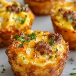 Sausage, Egg, and Cheese Cups - Easy Breakfast Recipe