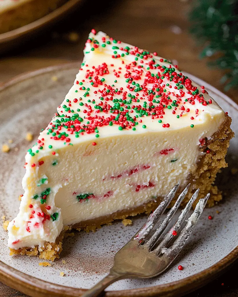 Sugar Cookie Cheesecake - Holiday Dessert Recipe Tips