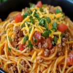 Taco Spaghetti Recipe - Easy Weeknight Dinner Ideas