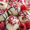 White Chocolate Raspberry Cheesecake Balls – Easy Dessert Idea