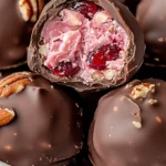 Chocolate Cherry Cheesecake Truffles Recipe | Easy Dessert Ideas