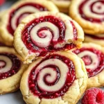 Raspberry Swirl Shortbread Cookies Recipe - Perfect Dessert Idea