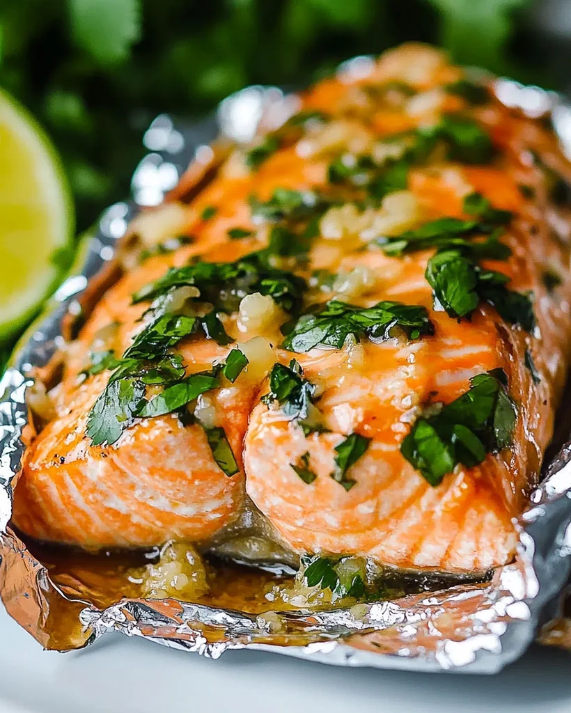 Cilantro Lime Honey Garlic Salmon – Easy Healthy Dinner