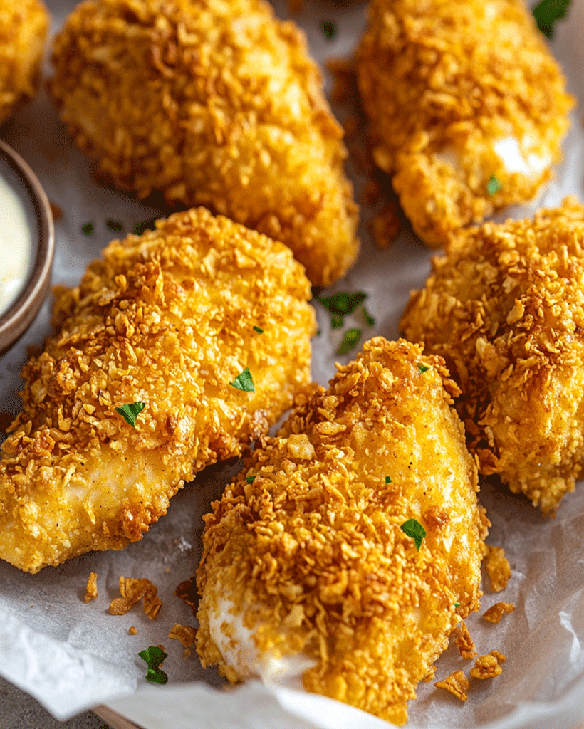 Crunchy Cornflake Chicken Tenders: Perfect Kid-Friendly Meal