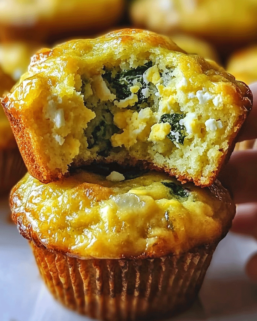 Egg Muffins with Spinach and Feta – Easy Keto Breakfast