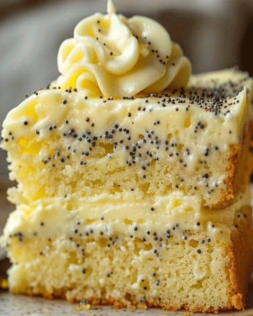 Homemade Lemon Poppy Seed Cake – Delicious Dessert Recipe