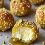 Creamy Pistachio Cheesecake Truffles - Easy Dessert Recipe