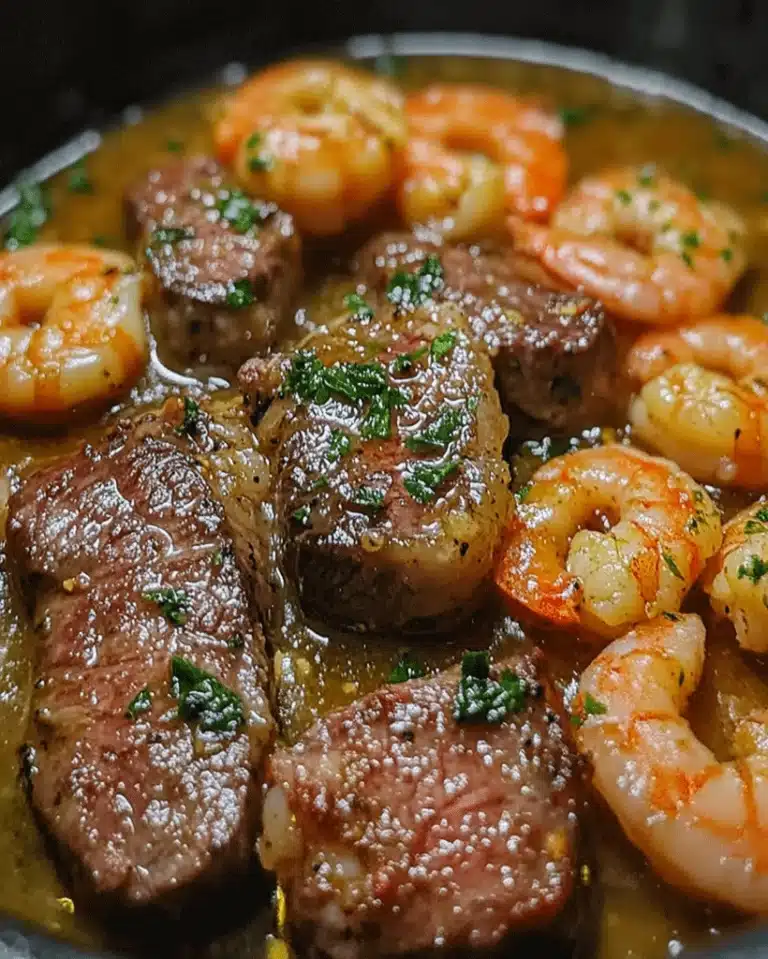 Steak and Shrimp Scampi Recipe – Easy Garlic Butter Dish
