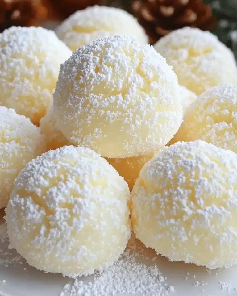Sweetened Condensed Milk Snowballs recipe