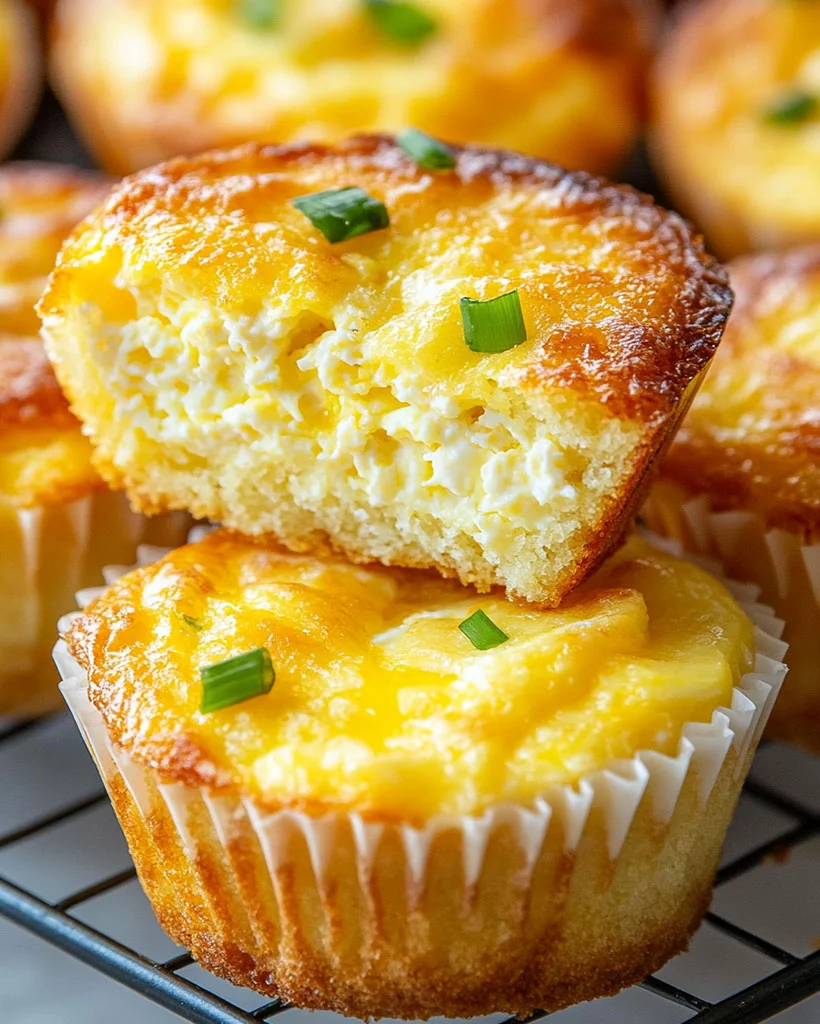 Fluffy Cottage Cheese Egg Muffins – Easy High-Protein Meal