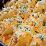 Buffalo Chicken Pasta Shells – Easy Cheesy Dinner Recipe