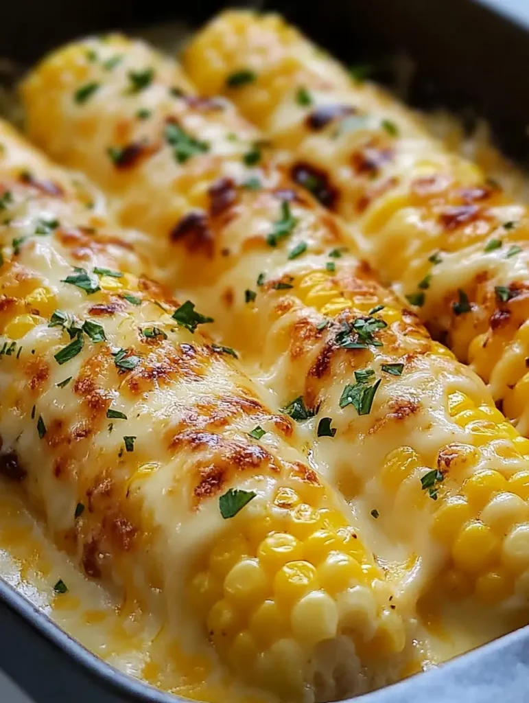 Cheesy Baked Mexican Street Corn