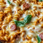 One Pot Cheesy Sausage Pasta – Best Easy Dinner Recipe