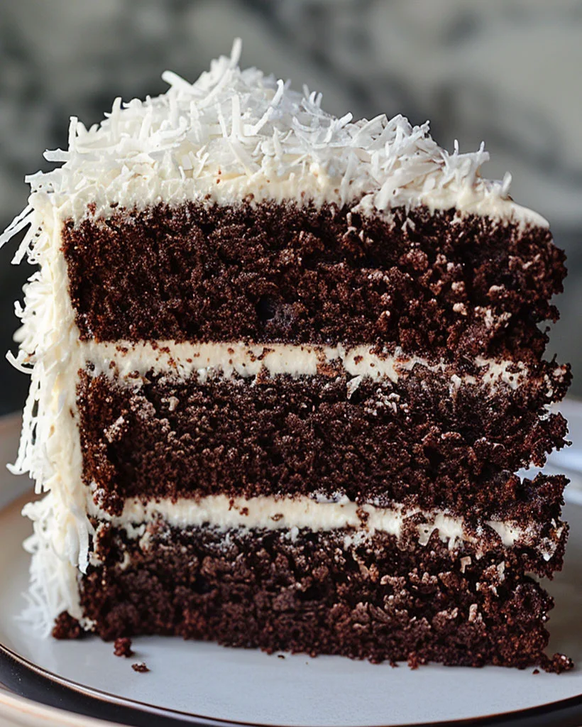 Easy Chocolate Coconut Cake – Homemade Dessert Recipe