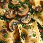 Mushroom Ravioli Recipe – Best Creamy Pasta Dish