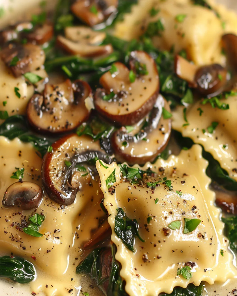 Mushroom Ravioli Recipe – Best Creamy Pasta Dish