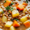 Hearty Lentil and Potato Soup – Easy Vegan Dinner Recipe