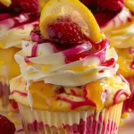 Lemon Raspberry Cupcakes – Moist, Fluffy & Easy Recipe