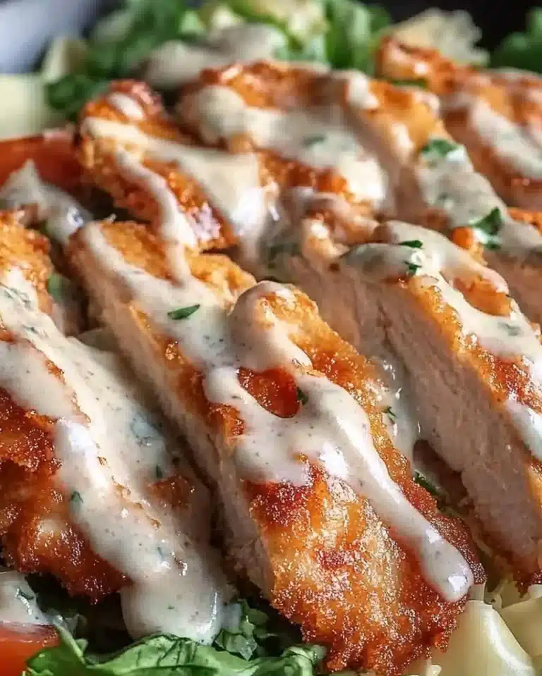 Melt-in-Your-Mouth Caesar Chicken – Easy One-Pan Dinner