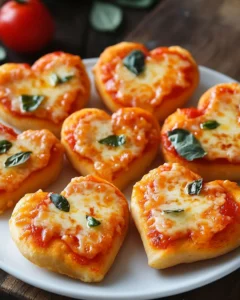 Heart-Shaped Mini Pizzas Recipe – Best Romantic Dinner