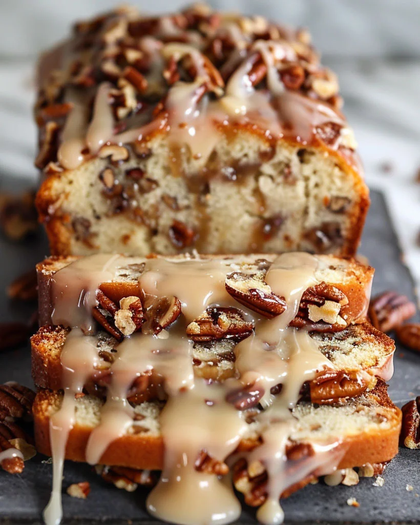 Pecan Praline Buttermilk Loaf Cake – Easy Dessert Recipe