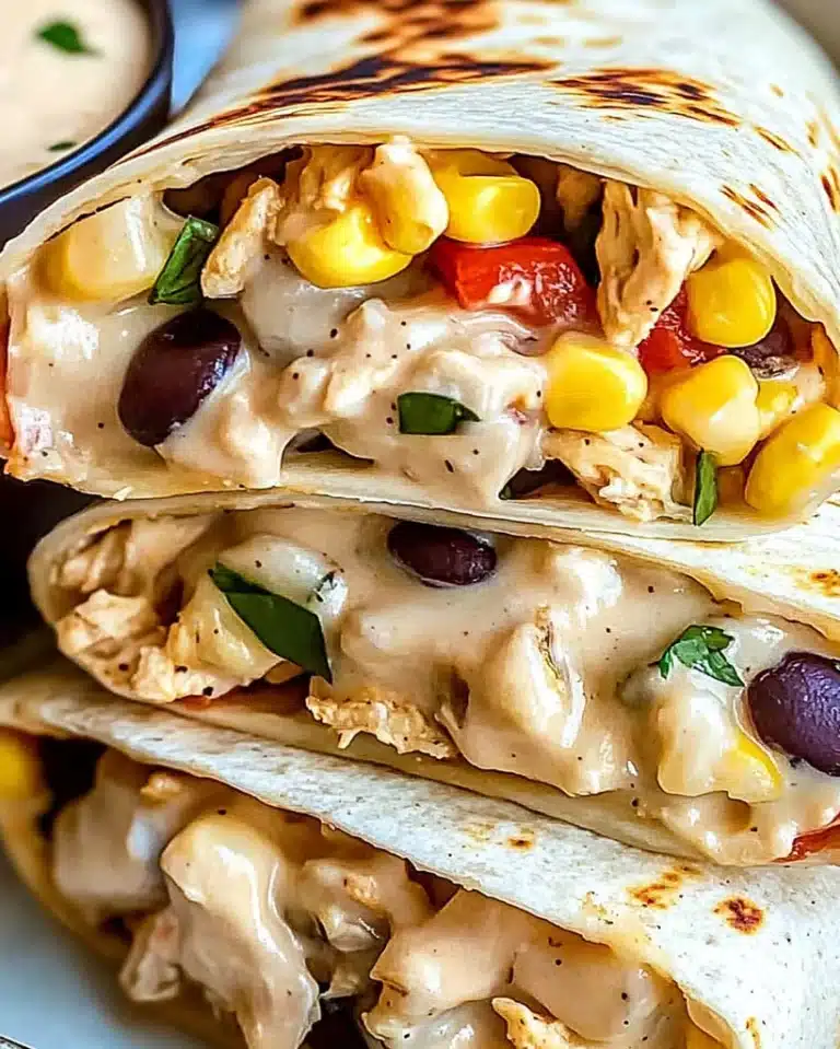 Southwest Chicken Wrap Recipe – Best Easy Dinner Idea