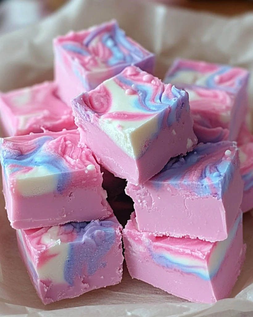 Cotton Candy Fudge Recipe – Easy & Irresistible Dessert