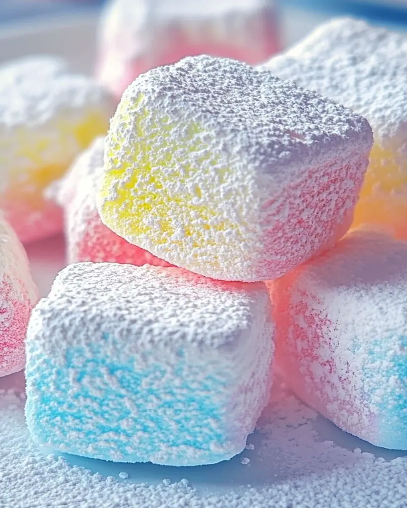 Cotton Candy Marshmallows – Easy Homemade Dessert