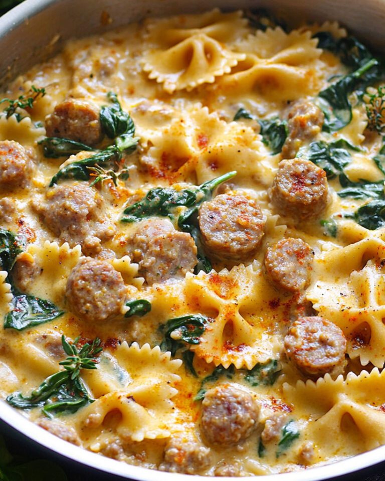 Butternut Squash Sausage Pasta – Quick and easy pasta dinner