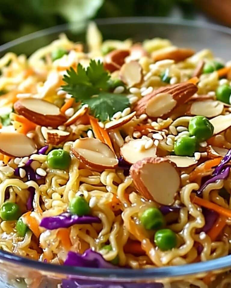 Crunchy Asian Ramen Noodle Salad – Easy Recipe