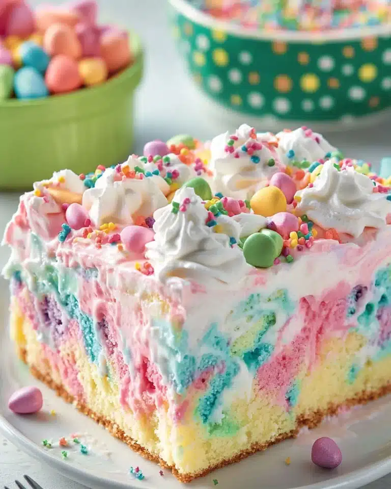 Easter Poke Cake – Best Easy Easter Dessert Recipe