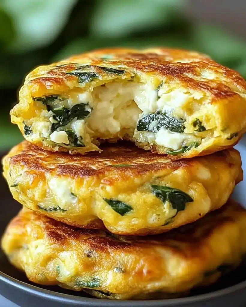 Easy Spinach and Feta Patties – Quick and Healthy Snack 4 Easy Spinach and Feta Patties – Quick & Healthy Snack