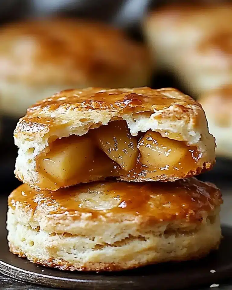 Easy Apple Pie Biscuits Recipe
