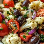 Mediterranean Marinated Cauliflower Salad – Healthy & Easy 9 Mediterranean Marinated Cauliflower Salad – Healthy & Easy
