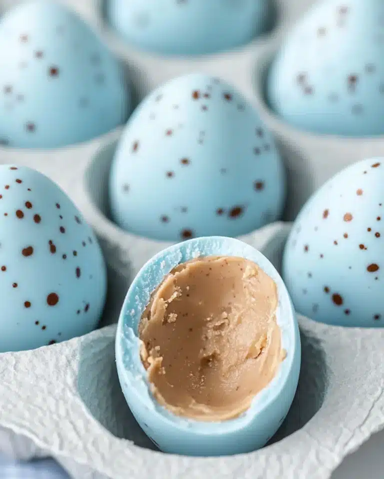 Peanut Butter Easter Eggs – No Bake Easter Recipe